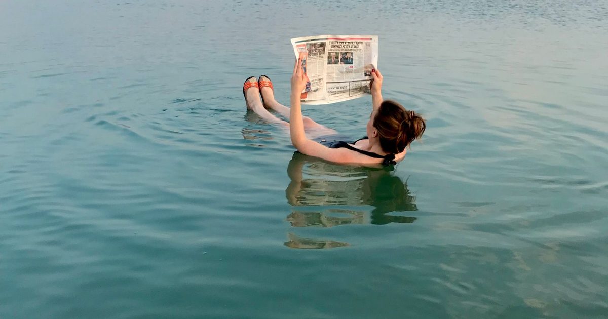 The Dead Sea: Floating at the Lowest Point on Earth