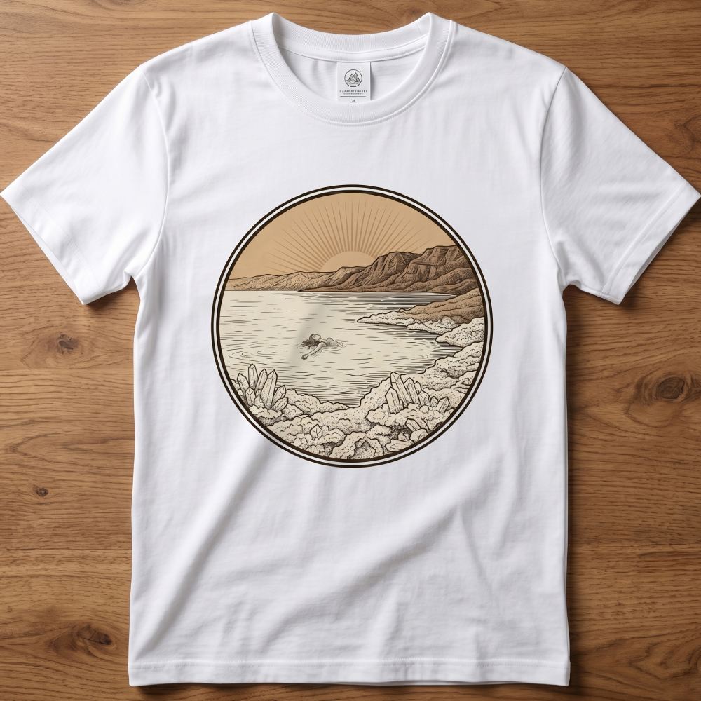 Dead Sea T-Shirt – Lowest Point on Earth Jordan Tee